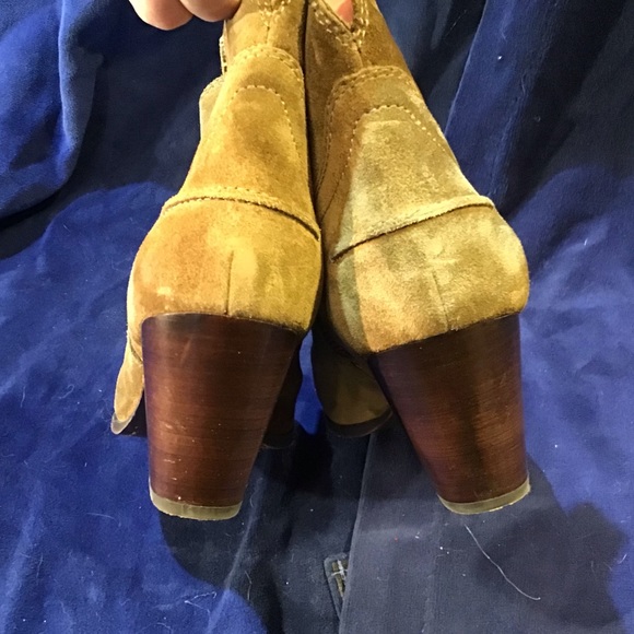 frye suede booties